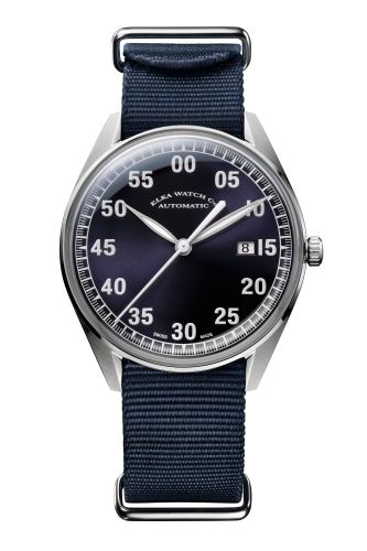 Elka Watch Co. X03-0902 : X-Series Stainless Steel / Blue / NATO