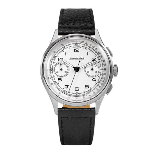 Excelsior Park EP95001-BL : Chronograph Stainless Steel / White / Black Matte