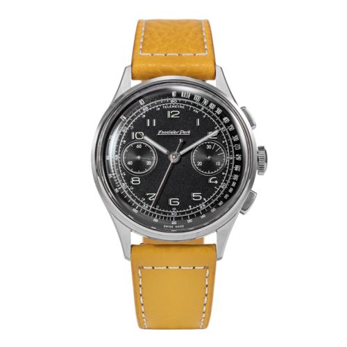 Excelsior Park EP95003-YE : Chronograph Stainless Steel / Black / Yellow-Brown Matte