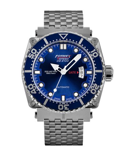 Formex 2100.1.7030.100 : Diver Automatic Blue / Bracelet