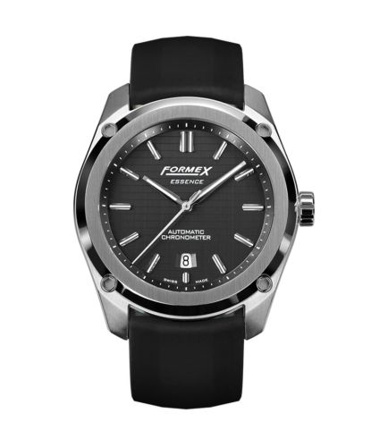 Formex 0330.1.6321.910 : Essence Automatic Chronometer Black / Rubber