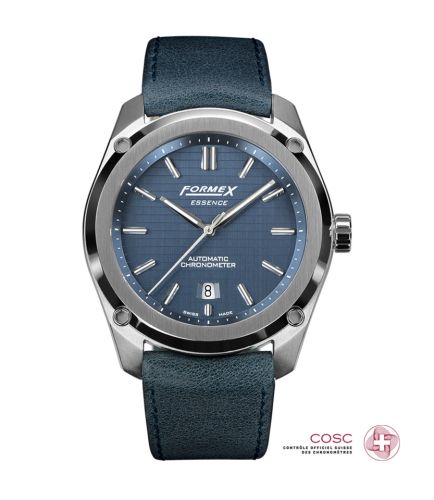 Formex 0330.1.6331.744 : Essence Automatic Chronometer Blue / Calf