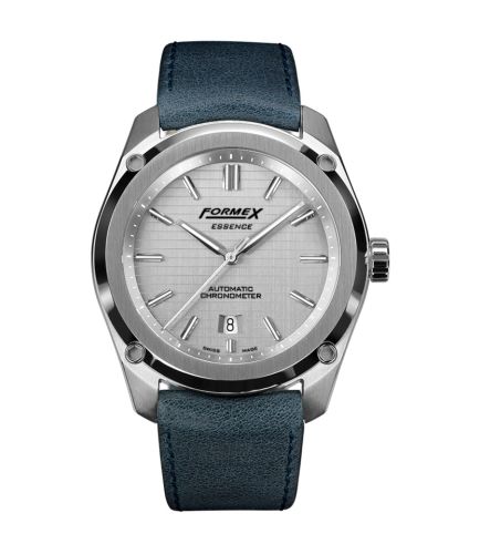 Formex 0330.1.6341.744 : Essence Automatic Chronometer Silver / Calf