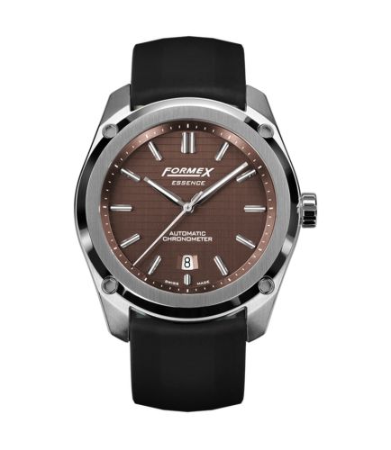 Formex 0330.1.6351.910 : Essence Automatic Chronometer Brown / Rubber