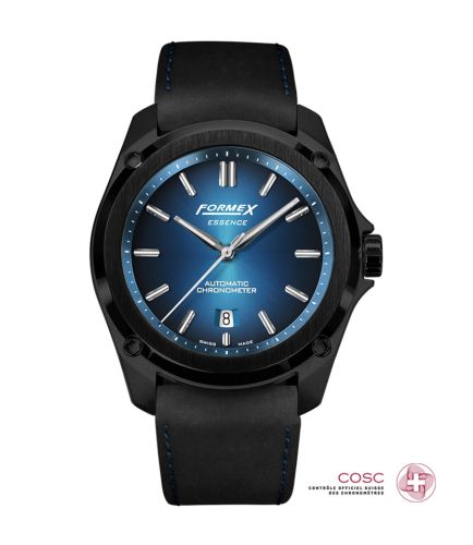 Formex 0330.4.6339.714 : Essence Leggera Automatic Chronometer Electric Blue  / Calf
