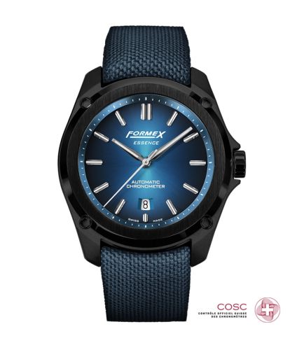 Formex 0330.4.6339.844 : Essence Leggera Automatic Chronometer Electric Blue  / Nylon
