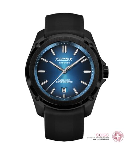 Formex 0330.4.6339.910 : Essence Leggera Automatic Chronometer Electric Blue  / Rubber
