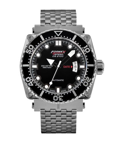 Formex 2100.1.7020.100 : Diver Automatic Black / Bracelet