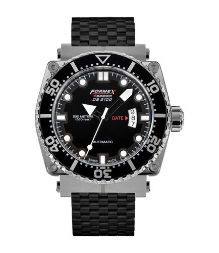 Formex 2100.1.7020.110 : Diver Automatic Black / Bracelet