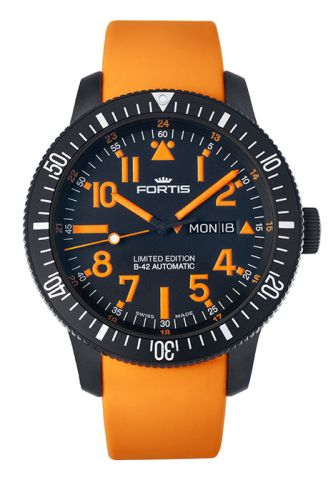 Fortis 647.28.13 : Official Cosmonauts Day-Date Mars 500