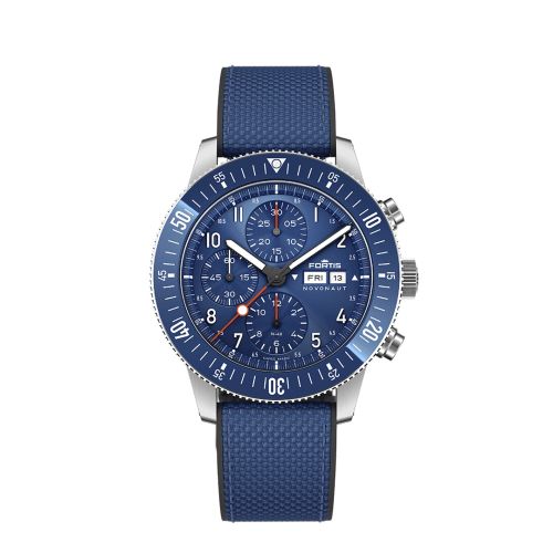 Fortis F2040013 : Novonaut N-42 Cobalt Blue Edition / Hybrid Strap