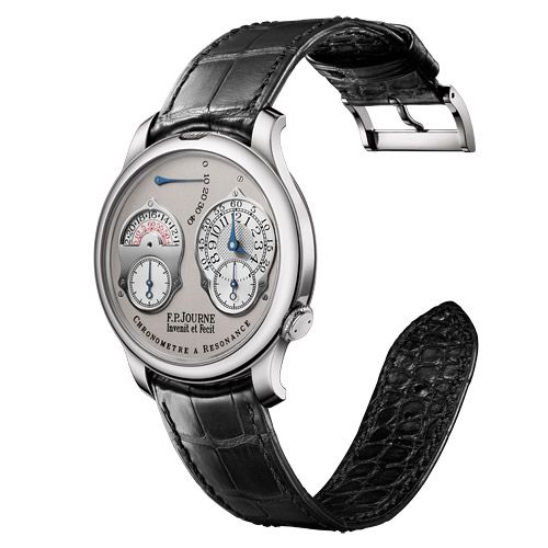 FP Journe 1499.3 CAR 40 PT GR : Souveraine Chronomètre à Résonance 40 Platinum / Grey