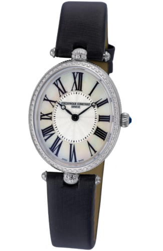 Frederique Constant FC-200MPW2VD6 : Art Deco Oval Stainlesss Steel - Diamond / Silver