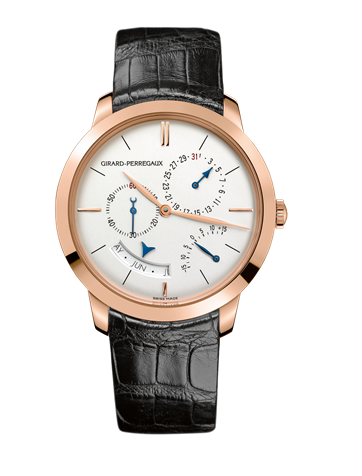 Girard-Perregaux 49538-52-131-BK6A : 1966 Annual Calendar Equation of Time Pink Gold