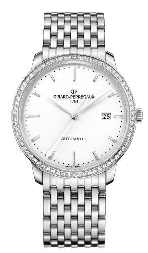 Girard-Perregaux 49555D11A131-11A : 1966 40 Stainless Steel Bracelet Diamond