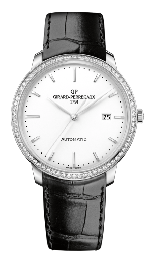 Girard-Perregaux 49555D11A131-BB60 : 1966 40 Stainless Steel Diamond