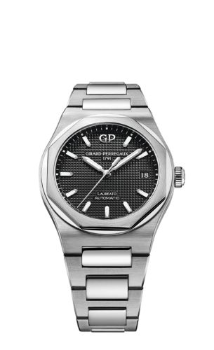 Girard-Perregaux 81005-11-632-11A : Laureato 38 Automatic Stainless Steel / Black