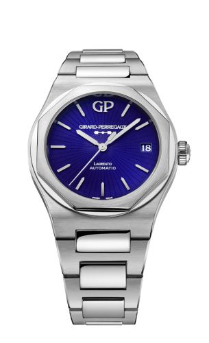 Girard-Perregaux 81010-11-432-11A : Laureato 42 Automatic Stainless Steel / Blue Eternity Edition
