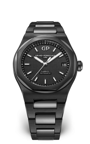 Girard-Perregaux 81010-32-631-32A : Laureato 42 Automatic Ceramic / Black / Bracelet