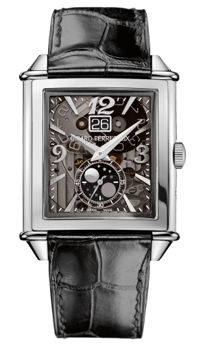 Girard-Perregaux 25882-11-223-BB6B : Vintage 1945 XXL Large Date and Moonphases Stainless Steel / Grey Sapphire