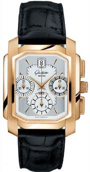 Glashütte Original 39-32-09-05-04 : Karre Automatic Chronograph Rose Gold / Silver