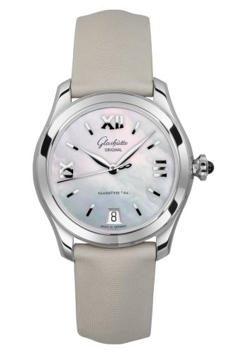 Glashütte Original 1-39-22-08-02-04 : Lady Serenade Stainless Steel / MOP / Satin / Folding