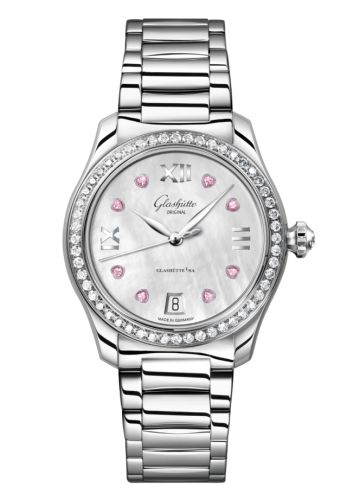 Glashütte Original 1-39-22-21-22-70 : Lady Serenade Stainless Steel / Diamond / Valentine's Day - Bracelet
