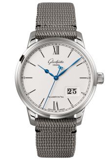 Glashütte Original 1-36-03-01-02-36 : Senator Excellence Panorama Date Stainless Steel / Silver / Synthetic - Folding