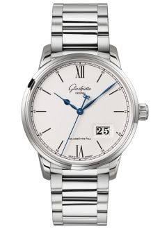 Glashütte Original 1-36-03-01-02-71 : Senator Excellence Panorama Date Stainless Steel / Silver / Bracelet