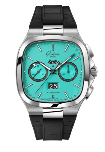 Glashütte Original 1-37-02-16-02-63 : Seventies Chronograph Panorama Date Swimming Pool
