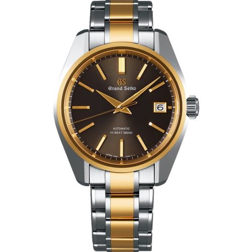 Grand Seiko SBGH254 : Automatic Hi Beat 36000 Stainless Steel / Yellow Gold / Brown / Bracelet