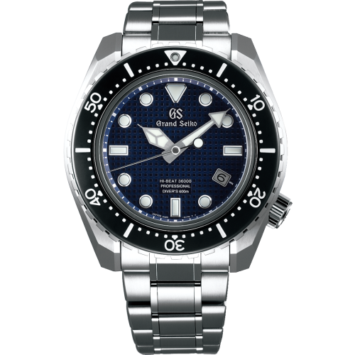 Grand Seiko SBGH257 : Automatic Hi-Beat 36000 Professional 600 m Diver's Titanium / Blue / Bracelet / Limited Edition