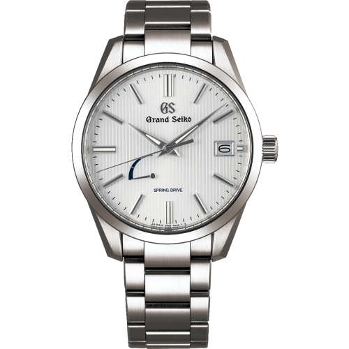 Grand Seiko SBGA347 : Spring Drive Titanium / White / Bracelet