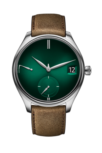 H. Moser & Cie 1800-0202 : Endeavour Perpetual Calendar White Gold / Cosmic Green Purity