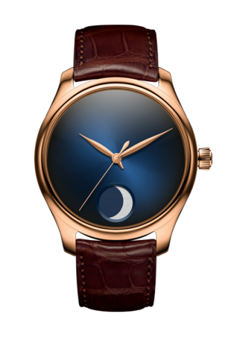 H. Moser & Cie 1801-0400 : Endeavour Perpetual Moon Red Gold / Midnight Blue Concept