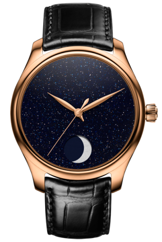 H. Moser & Cie 1801-1201 : Endeavour Perpetual Moon Red Gold / Aventurine Concept