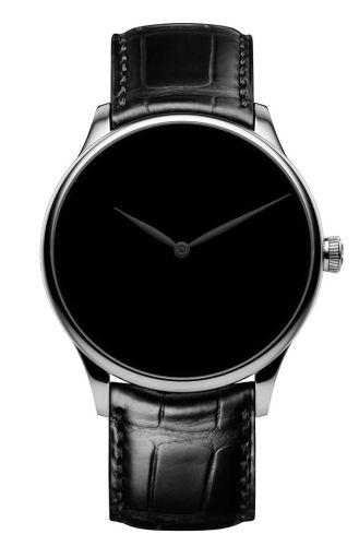 H. Moser & Cie 2327-0222 : Venturer White Gold / Vantablack Concept Black Hands