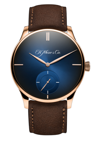 H. Moser & Cie 2327-0407 : Venturer XL Small Seconds Red Gold / Midnight Blue Purity