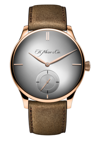 H. Moser & Cie 2327-0408 : Venturer XL Small Seconds Red Gold / Grey Purity
