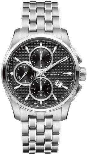 Hamilton H32596131 : Jazzmaster Automatic Chronograph 42 Stainless Steel / Black / Bracelet