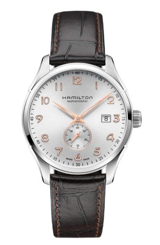 Hamilton H42515555 : Jazzmaster Maestro Small Second 40mm Silver Dial / Gold Index