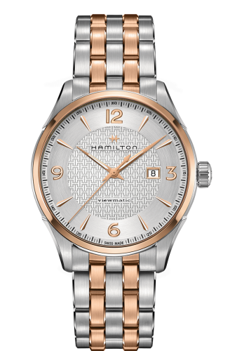 Hamilton H42725151 : Jazzmaster Viewmatic Automatic Two Tone / Silver / Bracelet