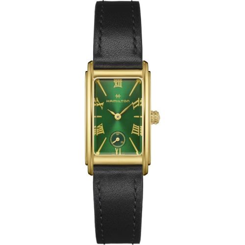 Hamilton H11261760 : Ardmore Quartz 18.7 Yellow Gold / Green