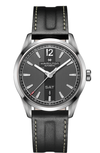 Hamilton H43515735 : Broadway Day Date Automatic Steel / Grey