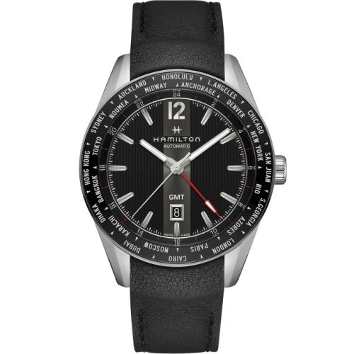 Hamilton H43725731 : Broadway GMT Limited Edition 46 Stainless Steel / Black