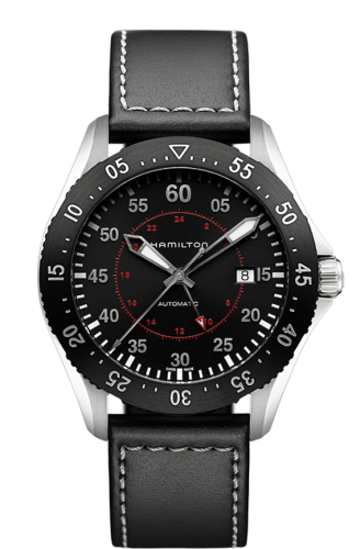 Hamilton H76755735 : Khaki Pilot GMT Automatic