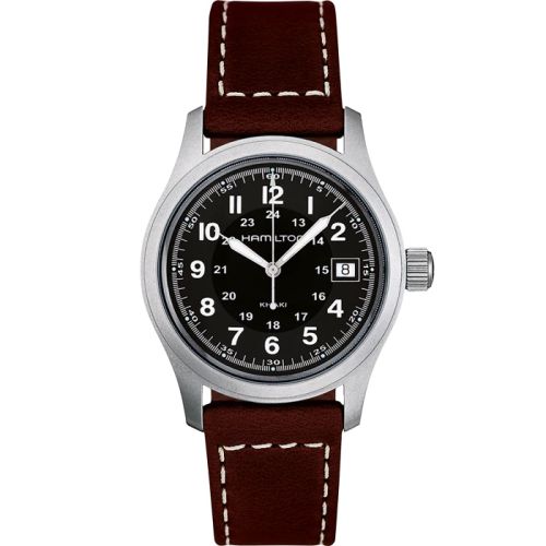 Hamilton H68411533 : Khaki Field Quartz 38 Stainless Steel / Black