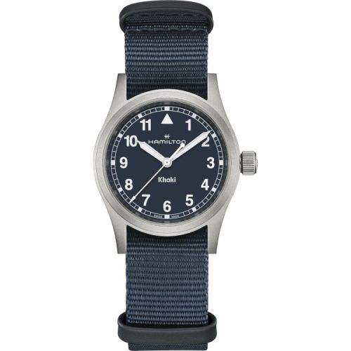 Hamilton H69301940 : Khaki Field Quartz 33 Stainless Steel / Blue