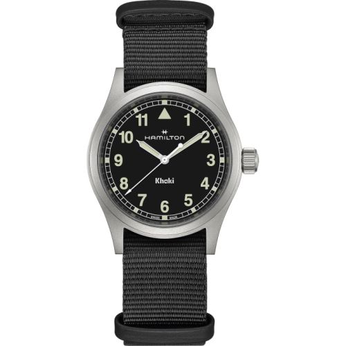 Hamilton H69401430 : Khaki Field Quartz 38 Stainless Steel / Black