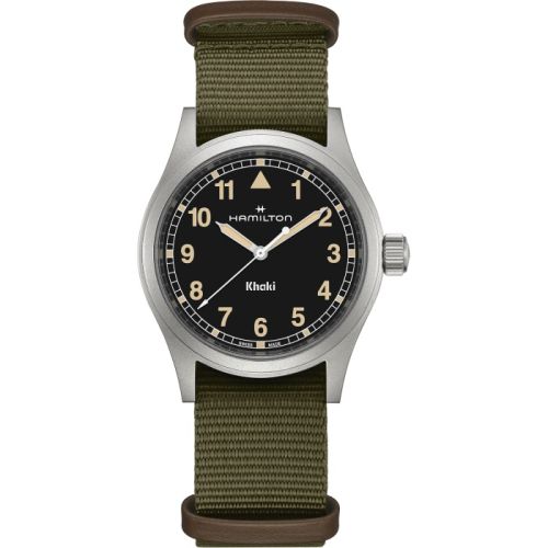 Hamilton H69401930 : Khaki Field Quartz 38 Stainless Steel / Black